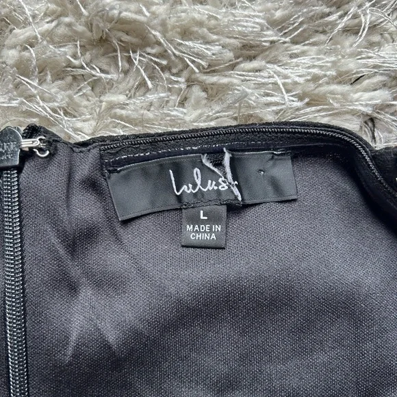 NWOT Lulus Cause for Commotion Black Pleated Bustier Maxi Dress - Picture 8 of 10